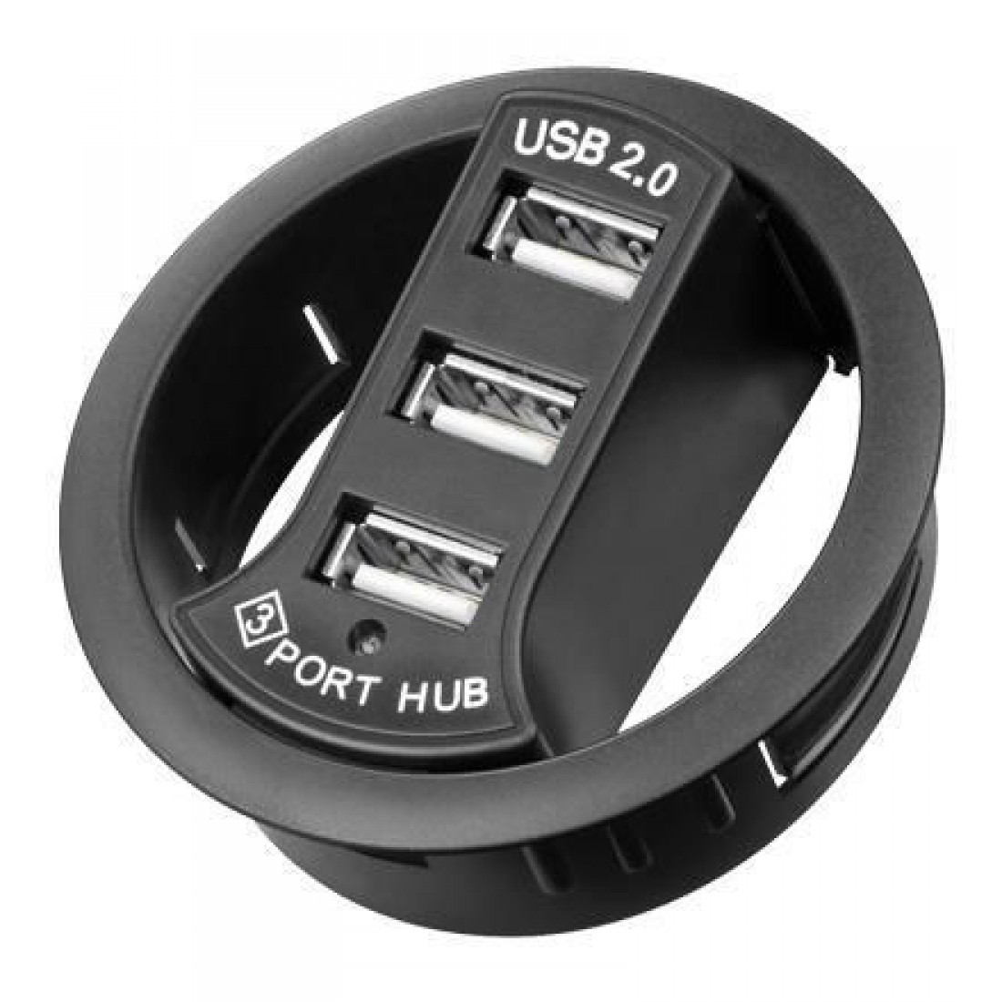 USB хаб 3 порта врезной