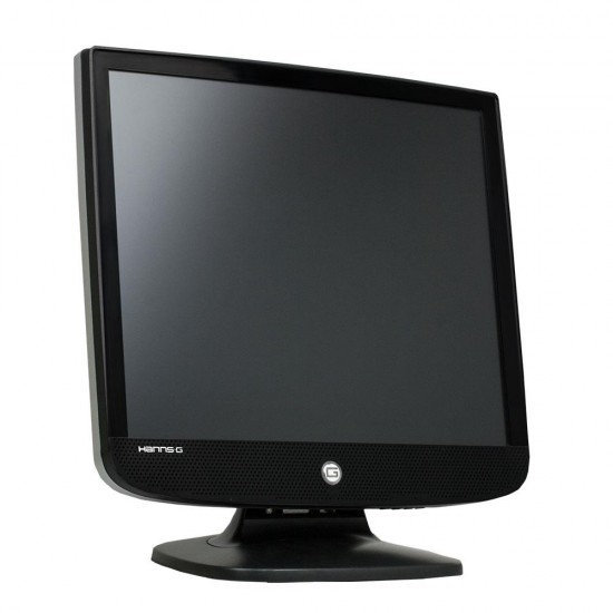 Monitor HannsG HQ191D LCD TFT da 19 Pollici con ingresso audio e porta DVI + VGA