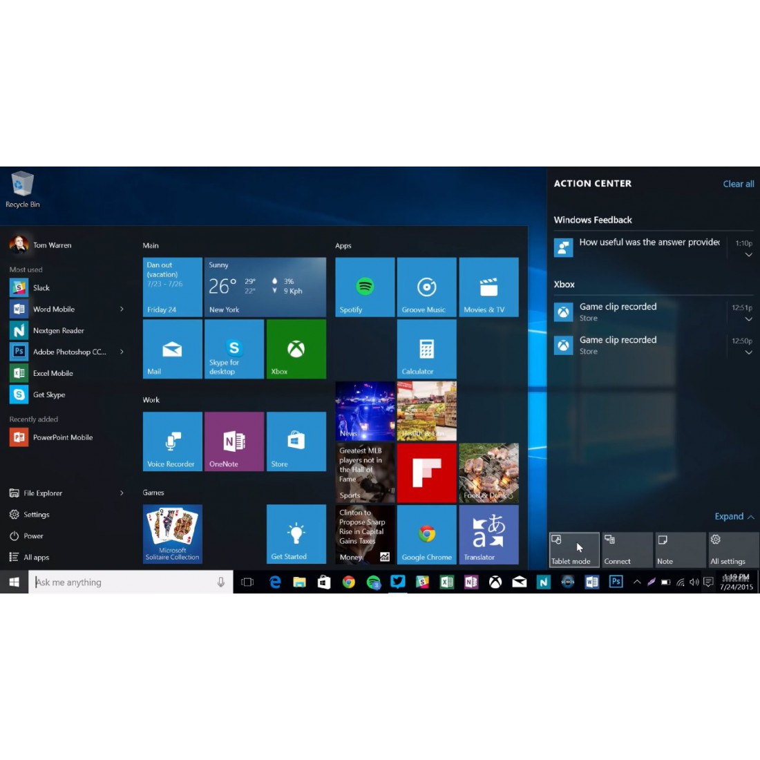 windows 10 operating system download android